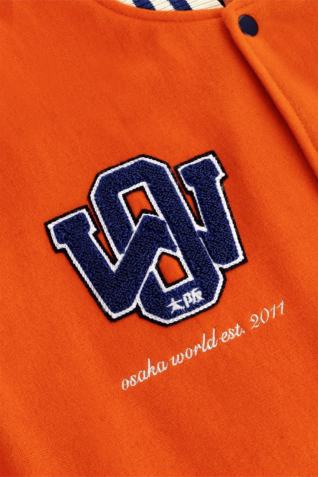 Bloemendaal Varsity Jacket | Orange - Image 3