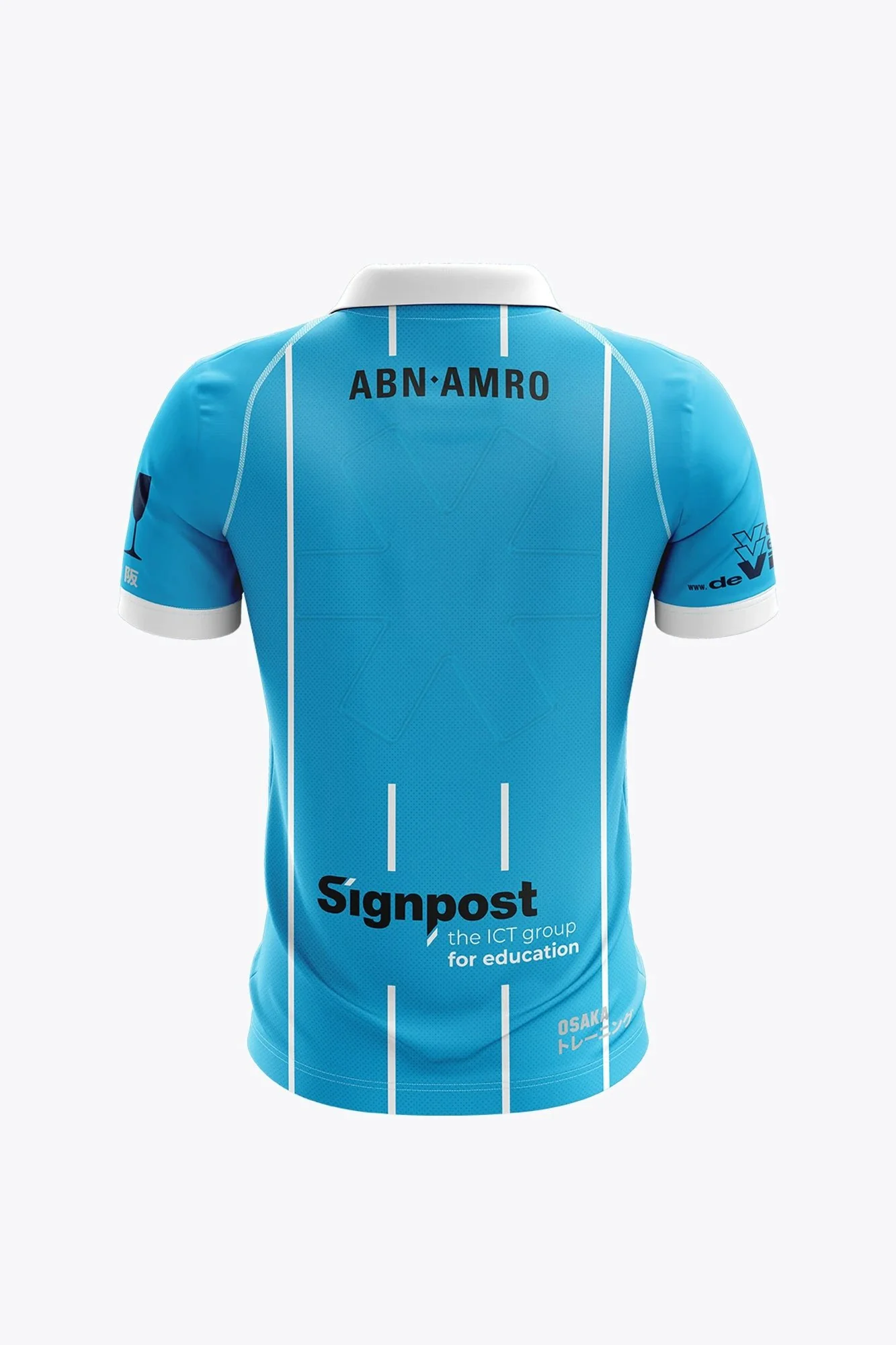 Braxgata Men Polo Jersey | Sky Blue - Image 2