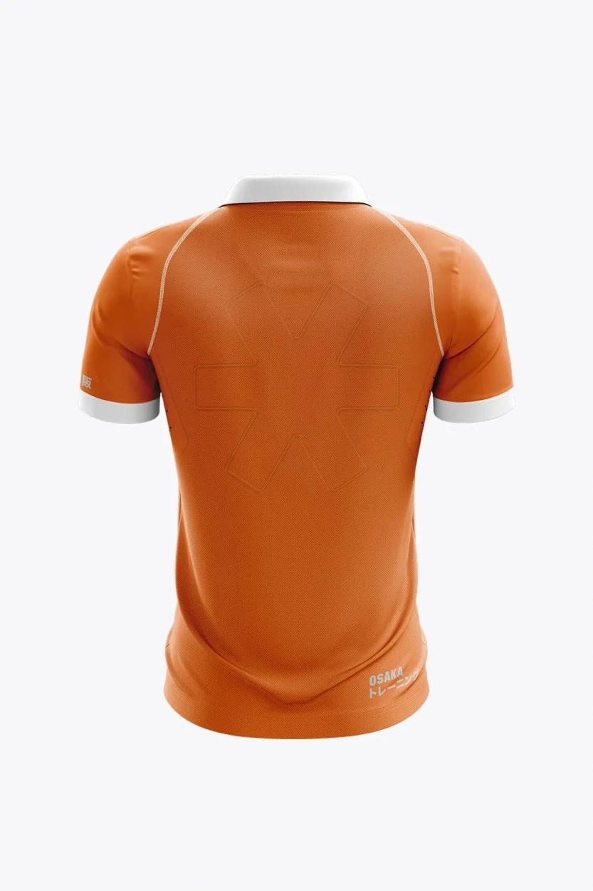 HC Bloemendaal Men Polo Jersey - Retro Edition | Orange - Image 2