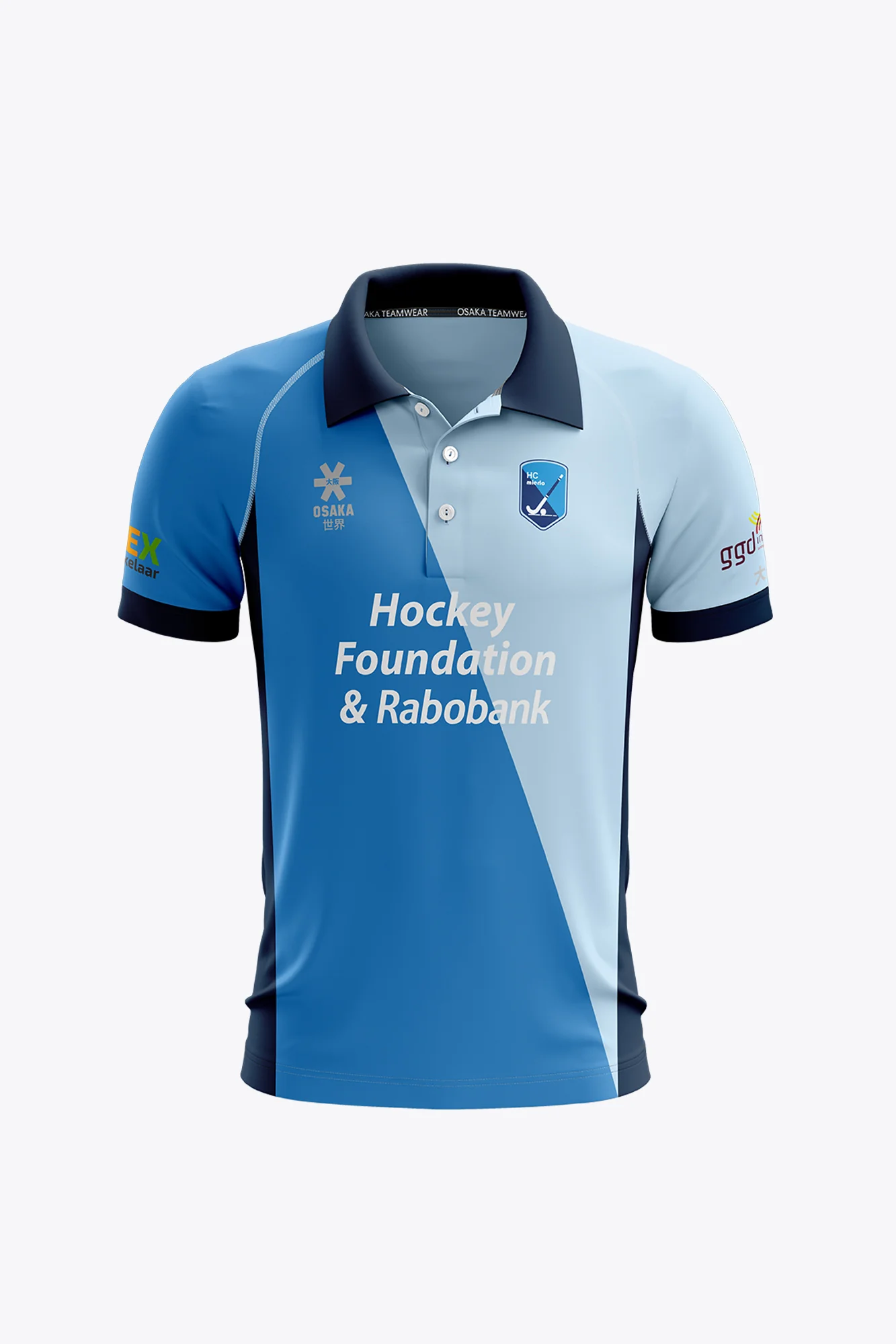 HC Mierlo Men Polo Jersey - Blue / Light Blue