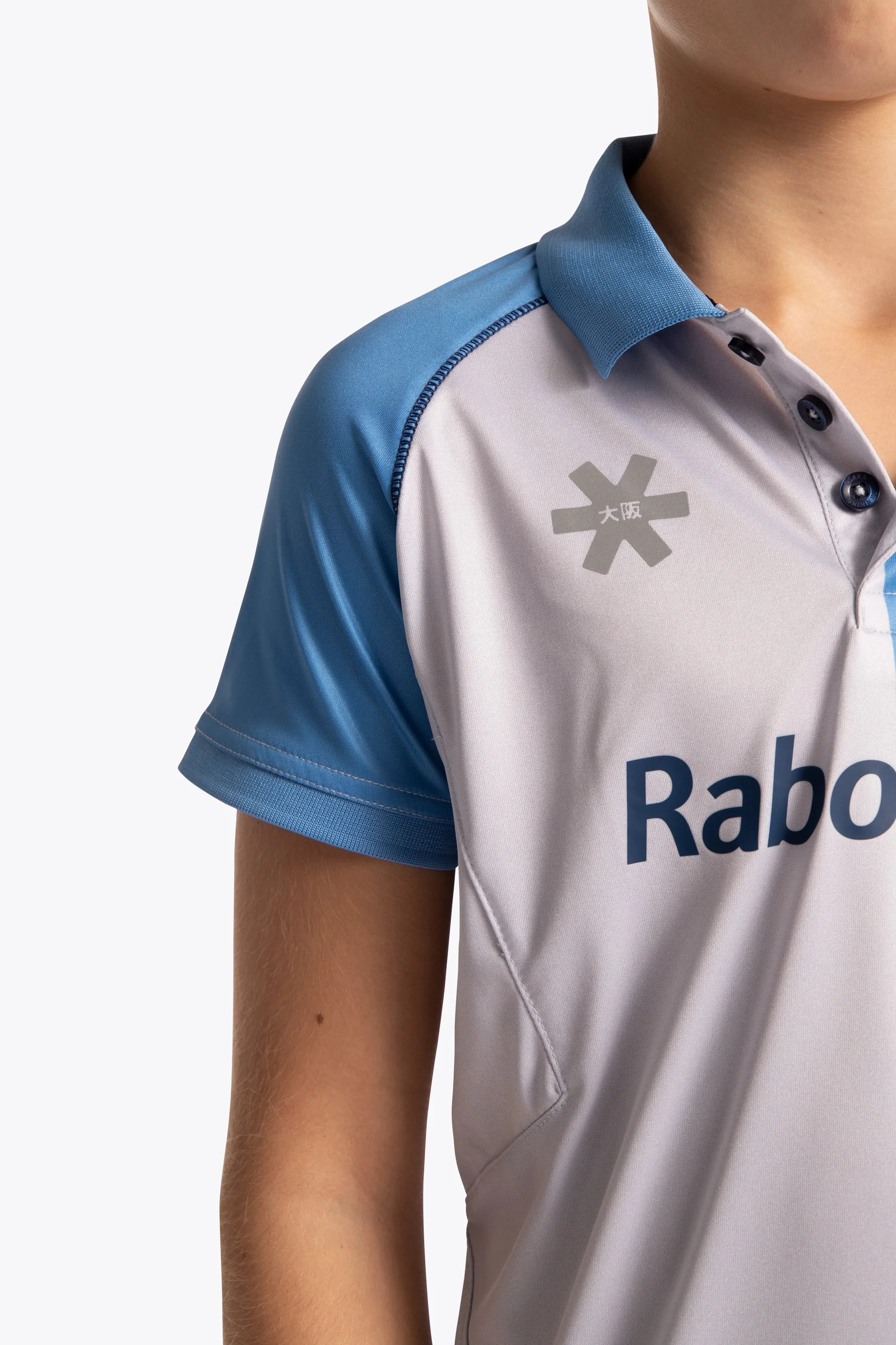 Hurley Deshi Polo Jersey - Sky Blue / Grey - Image 9