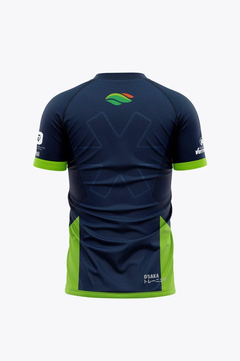 ISCA Men Jersey - Retro Edition | Navy - Image 2