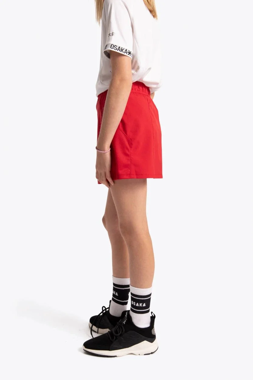 Kids Training Skort | Red - Image 3