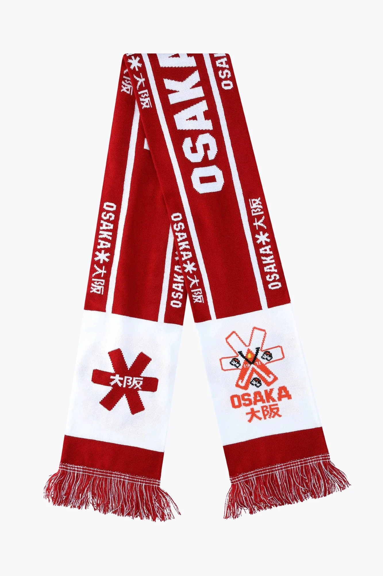 Linkebeek Fan Scarf | Red