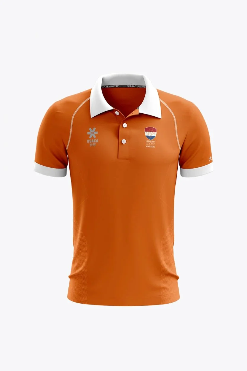 NHM Men Polo Jersey | Orange