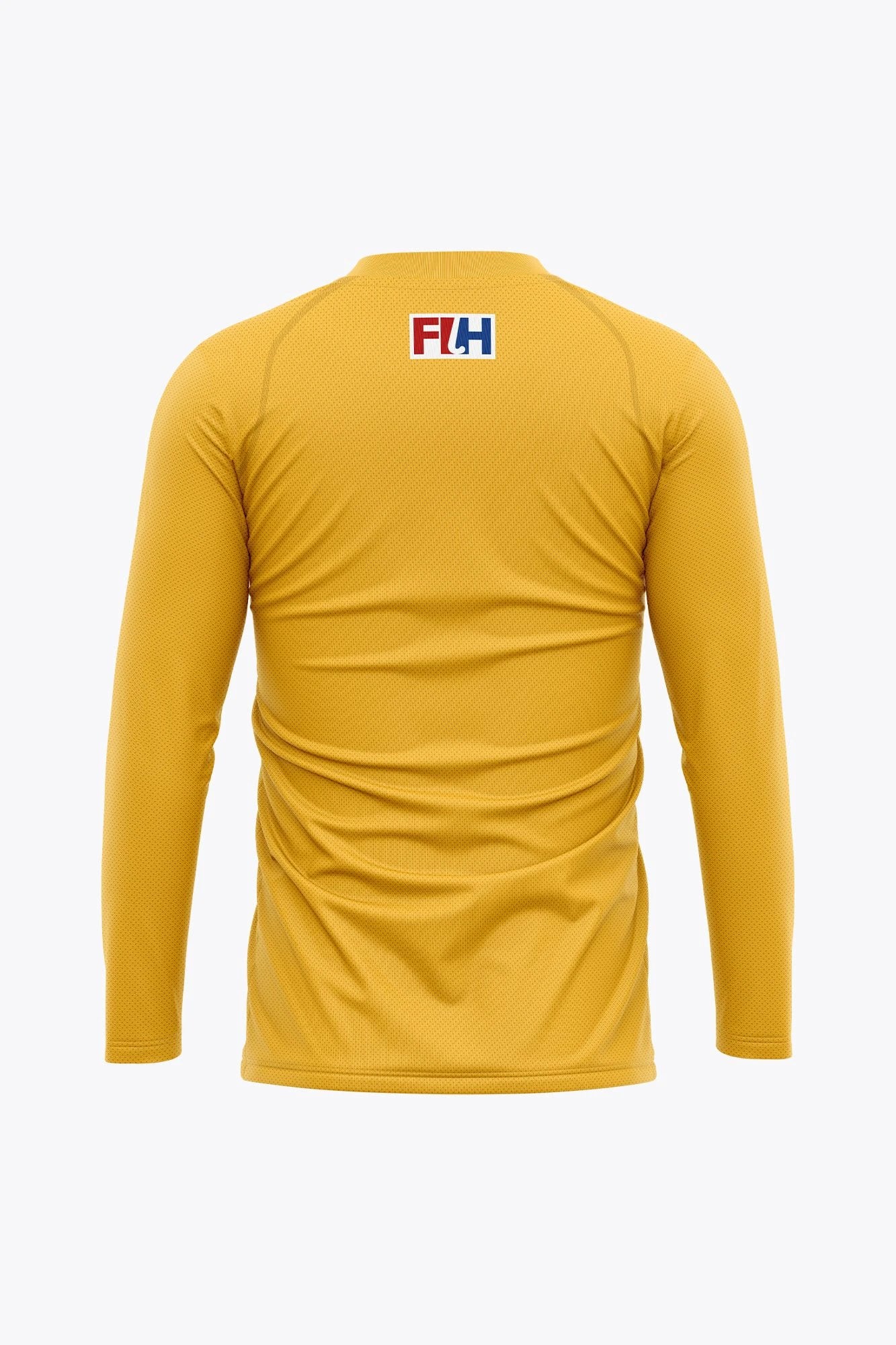 Official France Goal Keeper Tee Long Sleeves | Yellow - Image 2