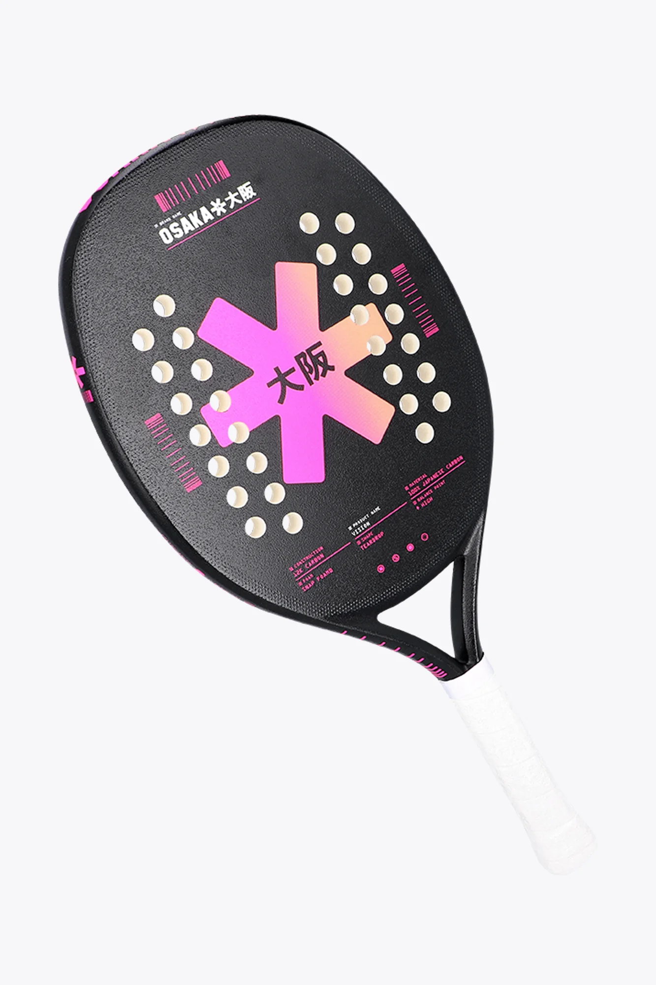 Osaka Beach Tennis Racket - Vision | Fluo Pink - Image 2