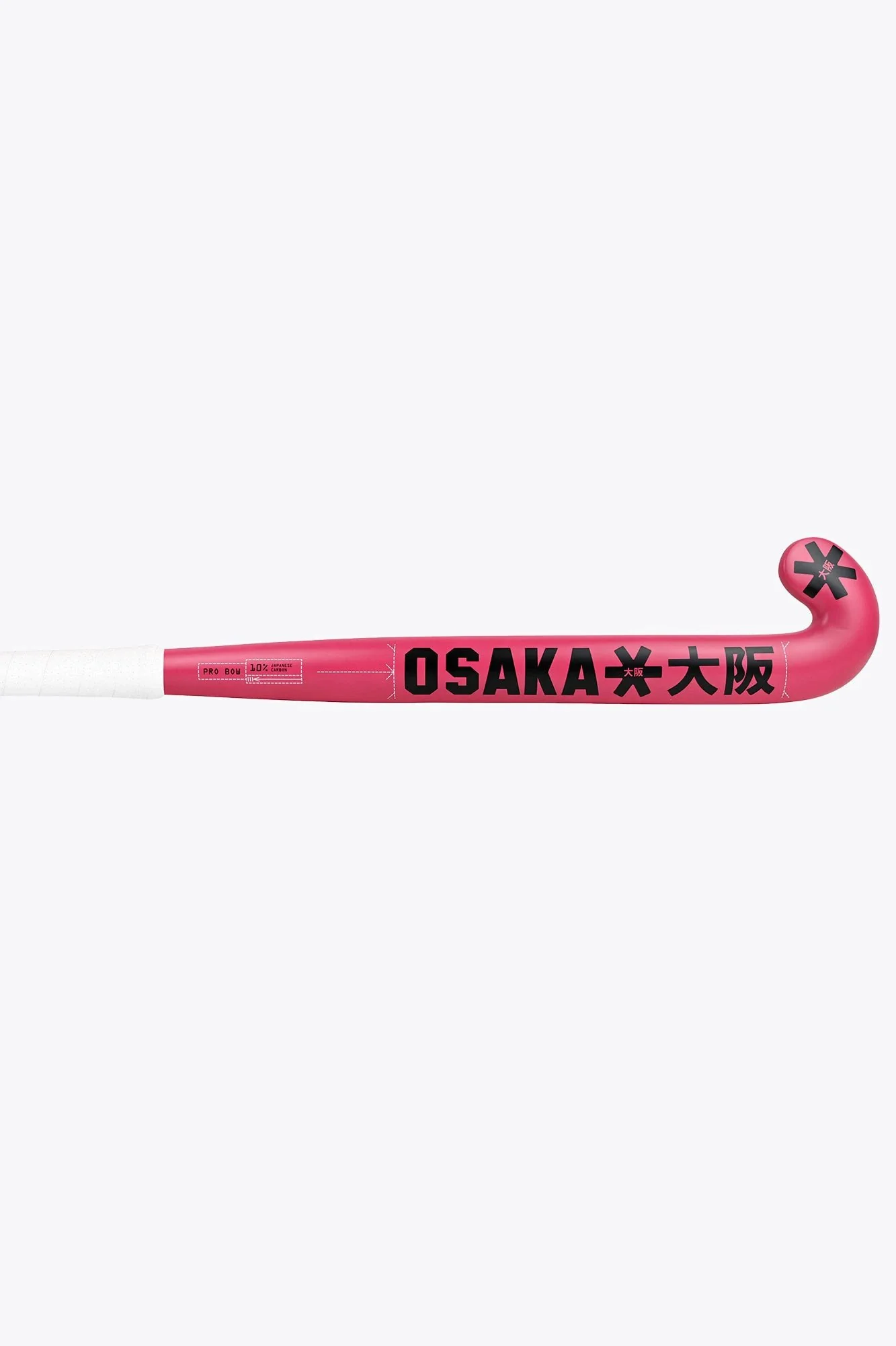Osaka Field Hockey Stick - Edit One - Pro Bow 10 | Raspberry - Image 2