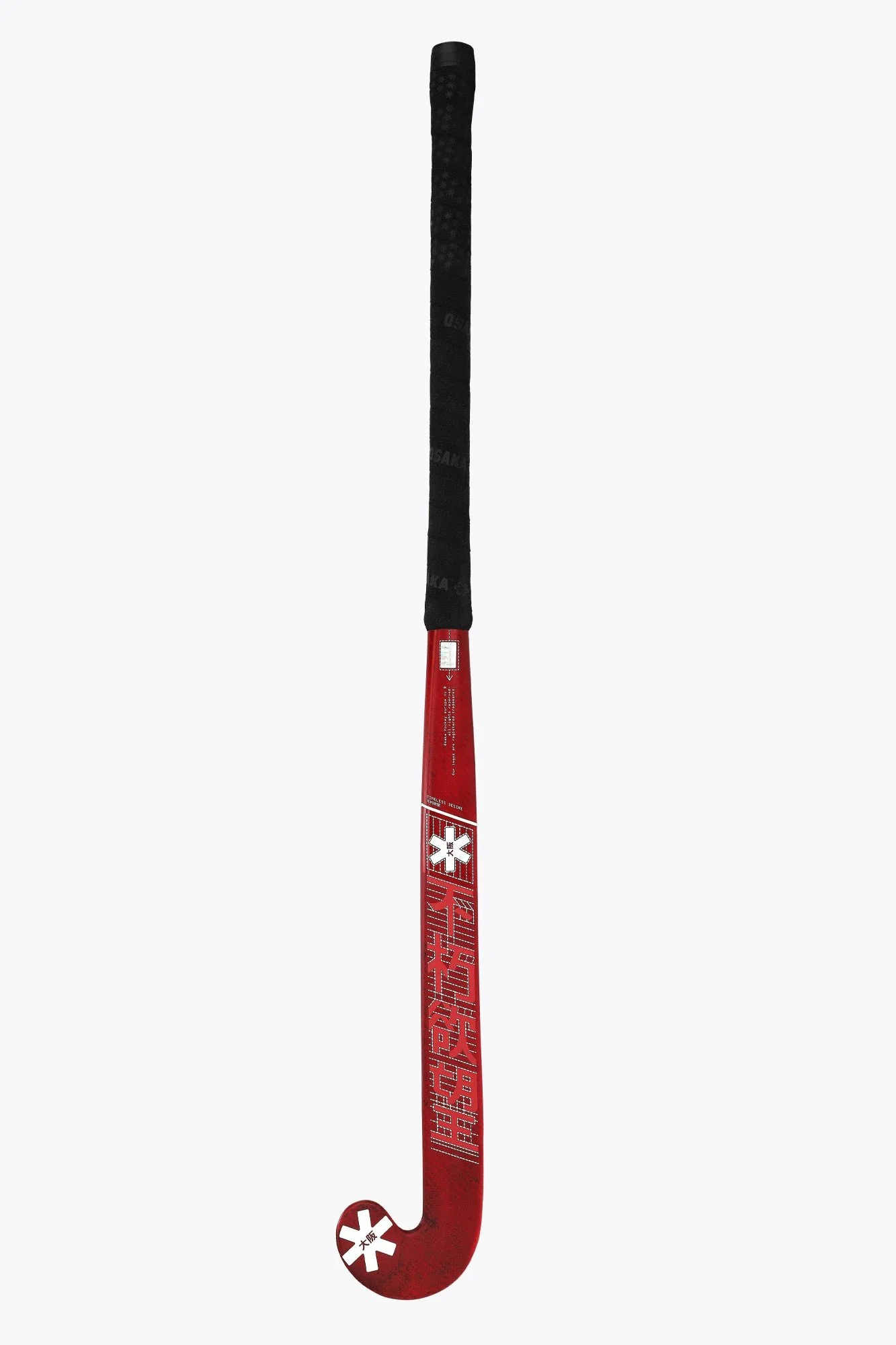 Osaka Field Hockey Stick Low Bow Advanced 85 | Pompeian Red - Image 7