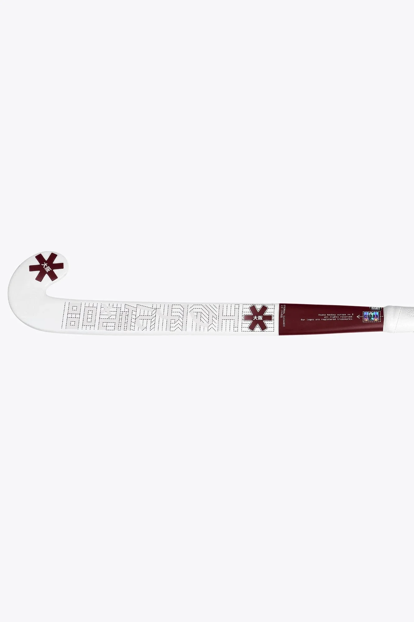 Osaka Field Hockey Stick Mid Bow 40 | Cherry Lacquer - Image 5