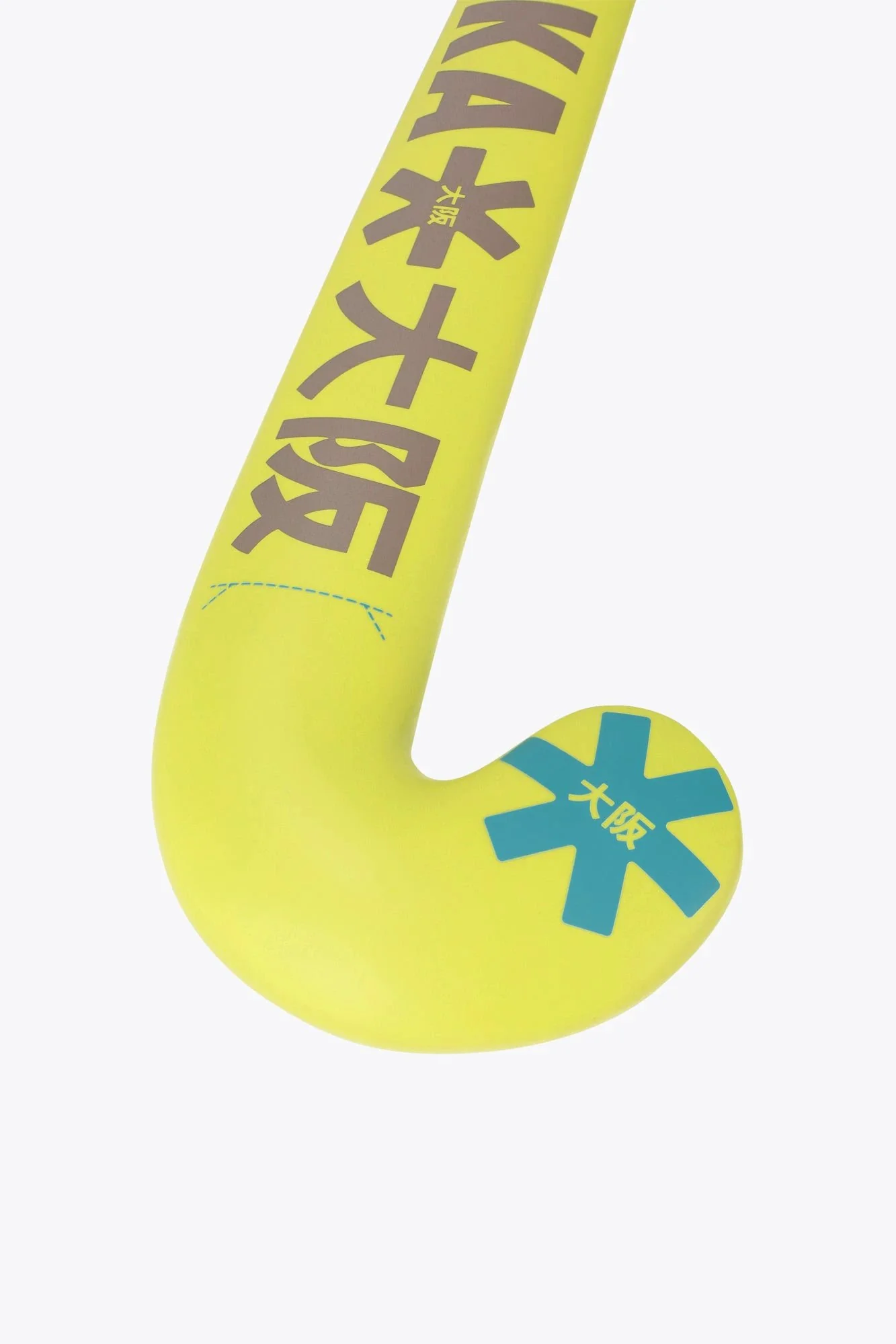 Osaka Field Hockey Stick Mid Bow WD | Shadow Lime - Image 2