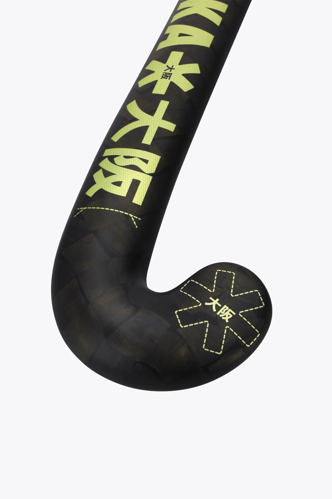 Osaka Field Hockey Stick Pro Bow LTD - Pro Tour | Shadow Lime - Image 2