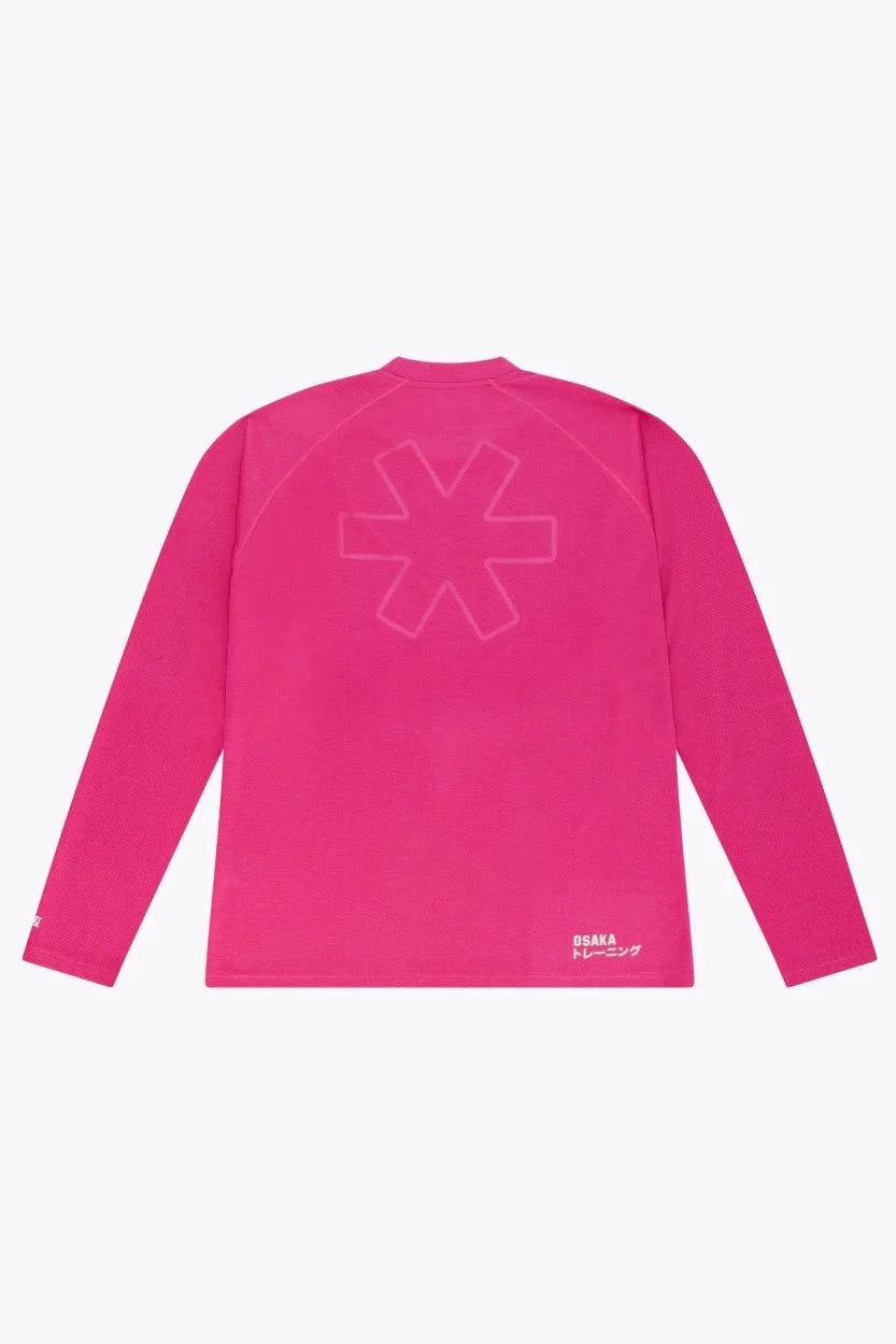 Osaka Keeper Tee Long Sleeve | Fluo Pink - Image 2