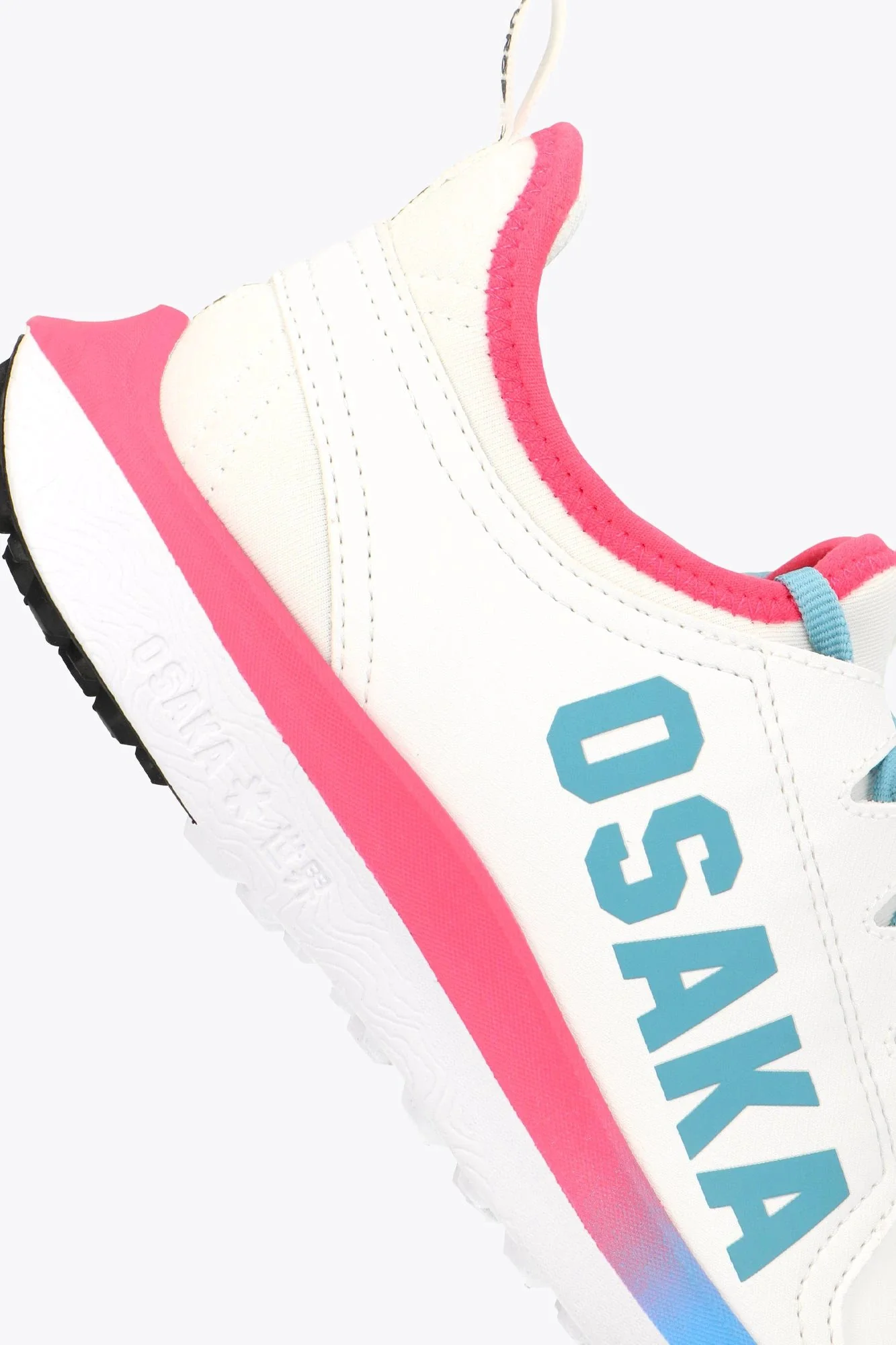 Osaka Kids Footwear Furo Play | White-Retro Blue-Raspberry - Image 2
