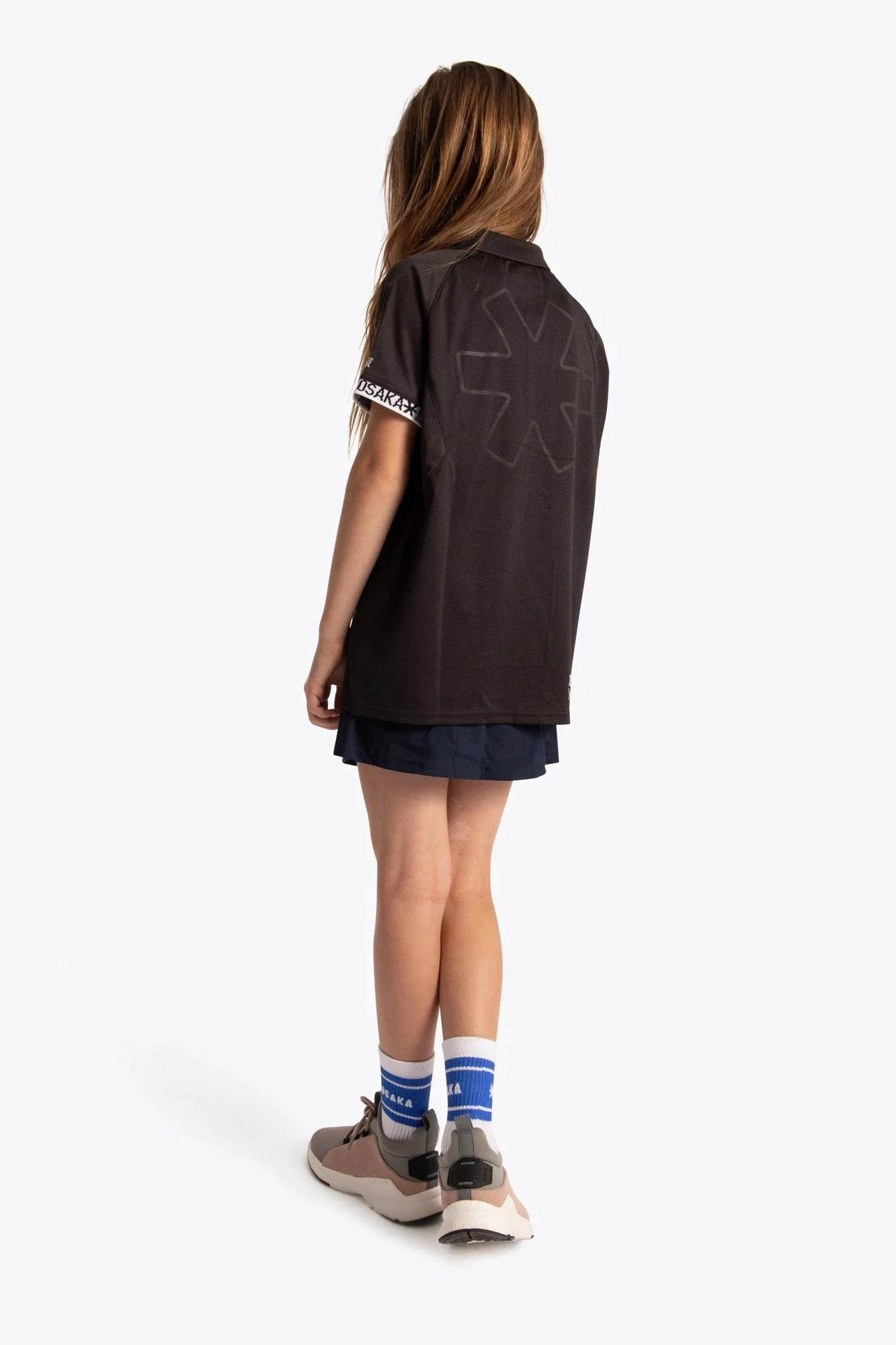 Osaka Kids Polo Jersey | Black - Image 7