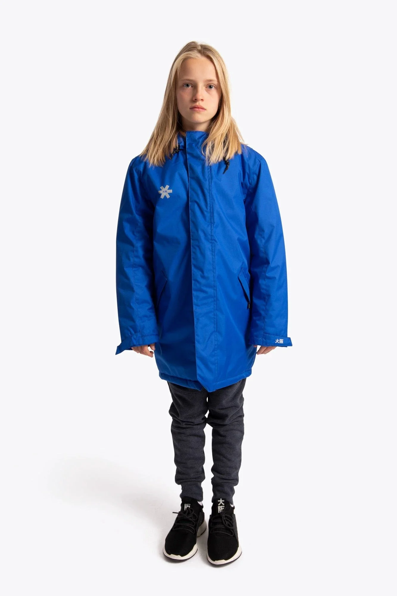 Osaka Kids Stadium Jacket | Royal Blue - Image 3