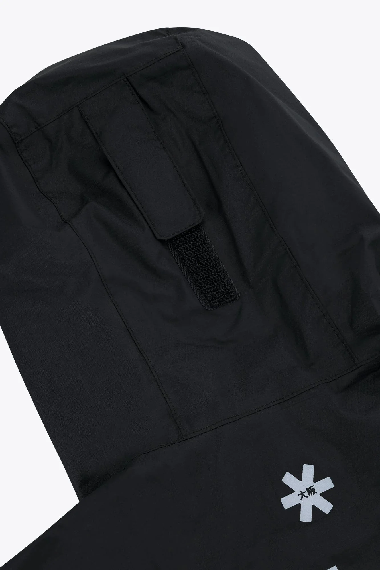 Osaka Kids Training Rain Jacket | Black - Image 7