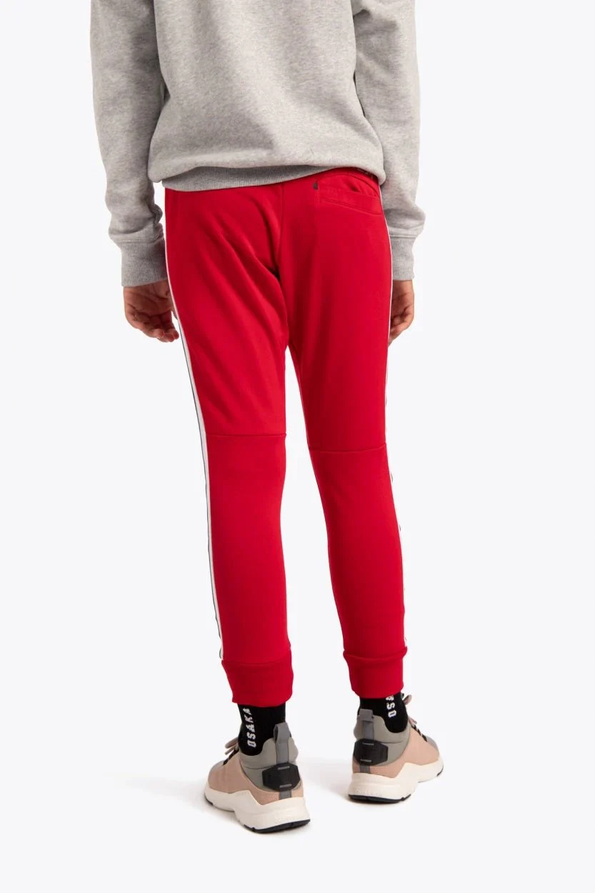 Osaka Kids Training Sweatpants | Red - Image 3