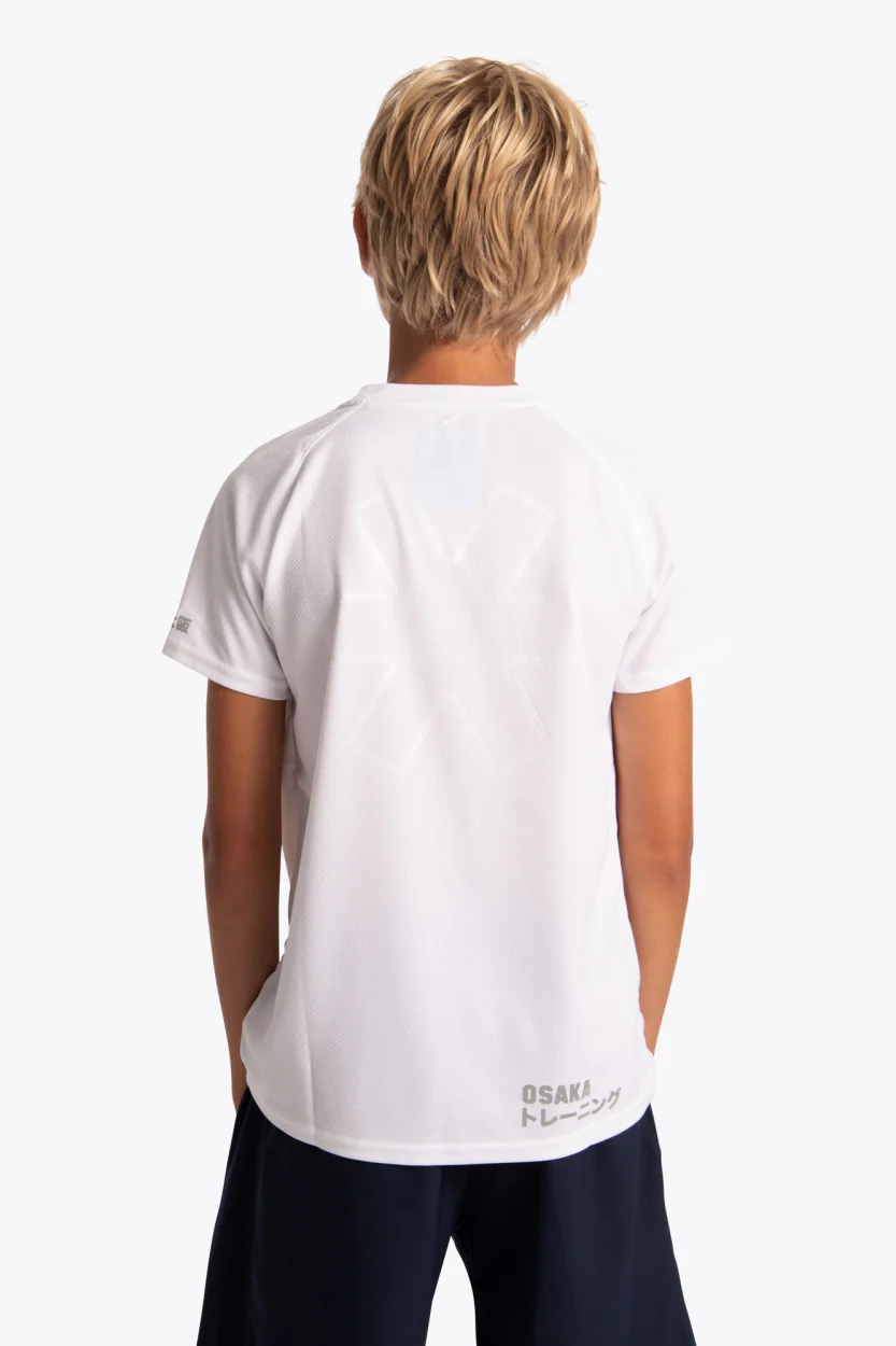 Osaka Kids Training Tee | White - Image 5