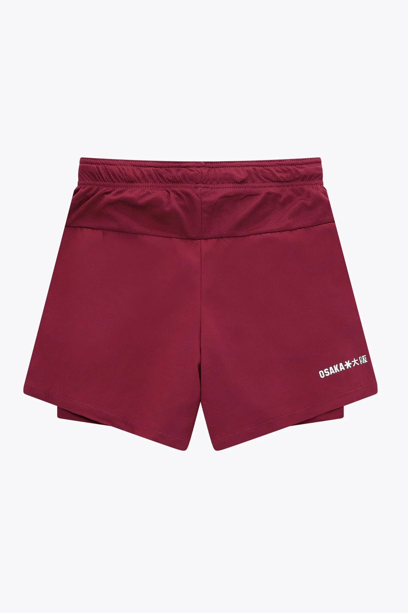 Osaka Men 2 in 1 Shorts | Bordeaux - Image 2