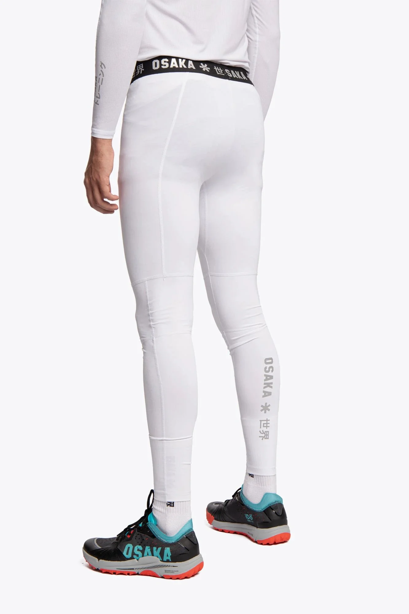 Osaka Men Baselayer Tights | White - Image 4