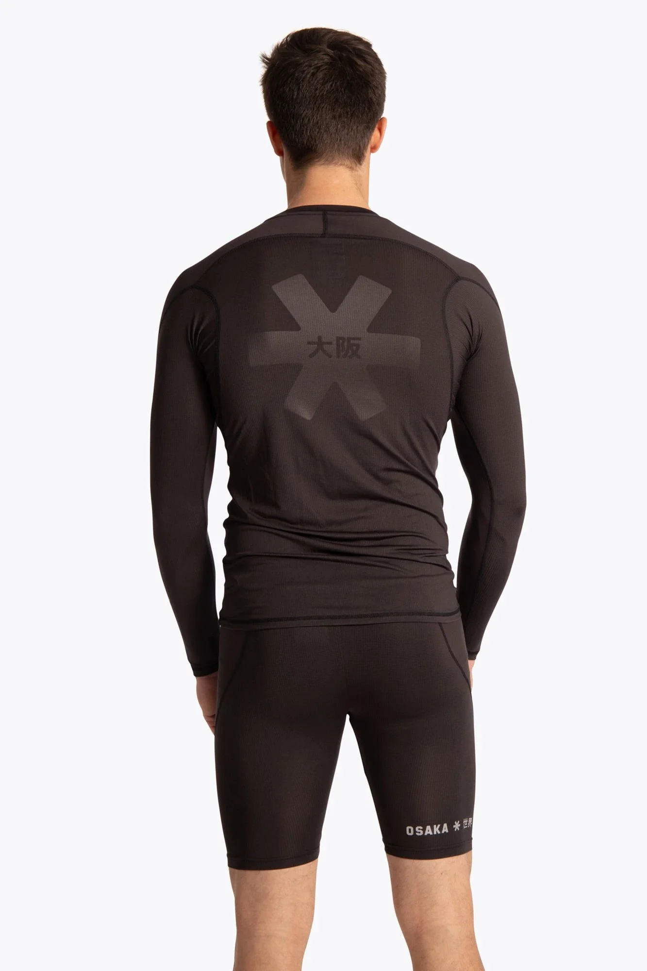 Osaka Men Baselayer Top | Black - Image 4