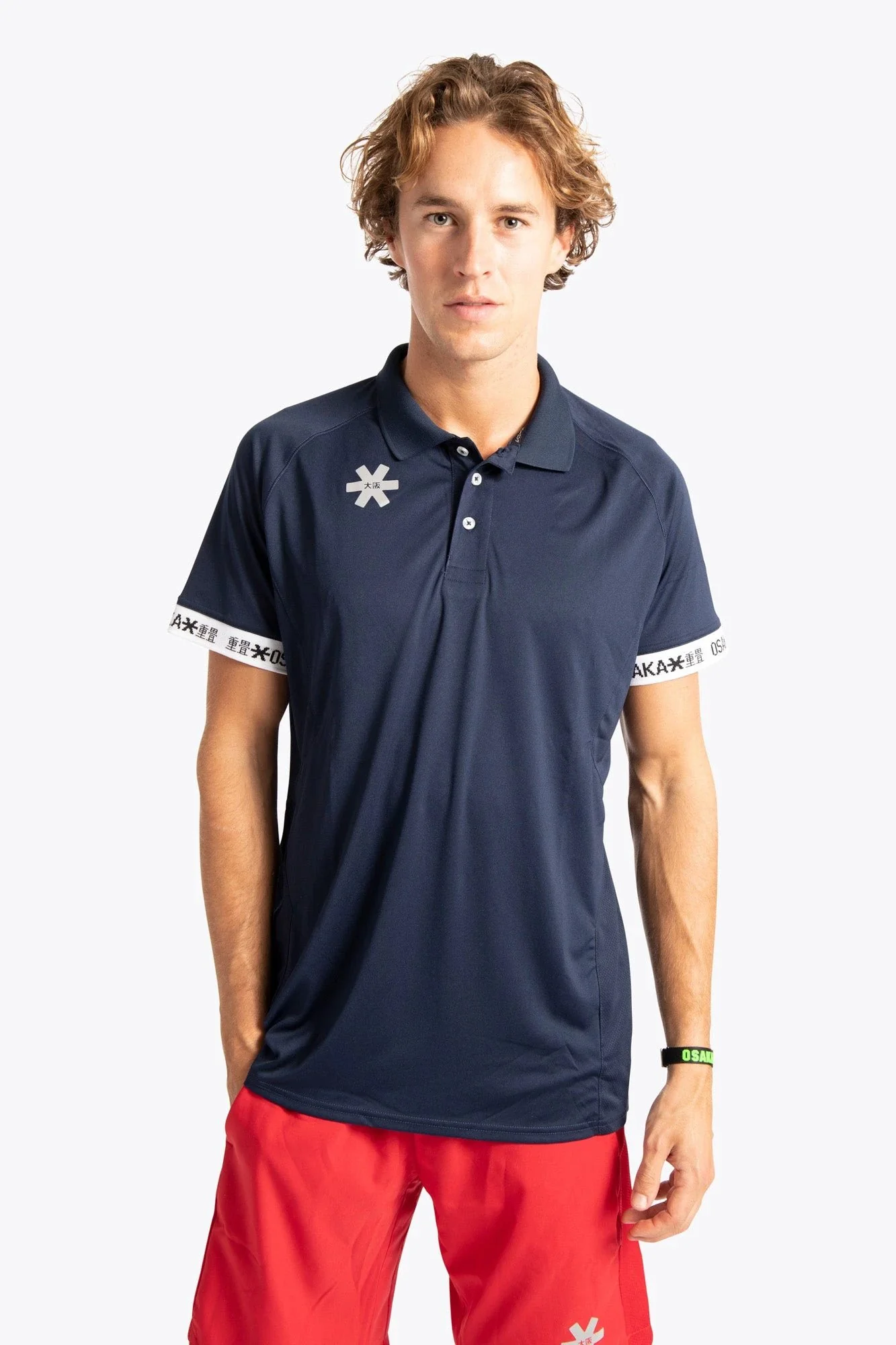 Osaka Men Polo Jersey | Navy - Image 3