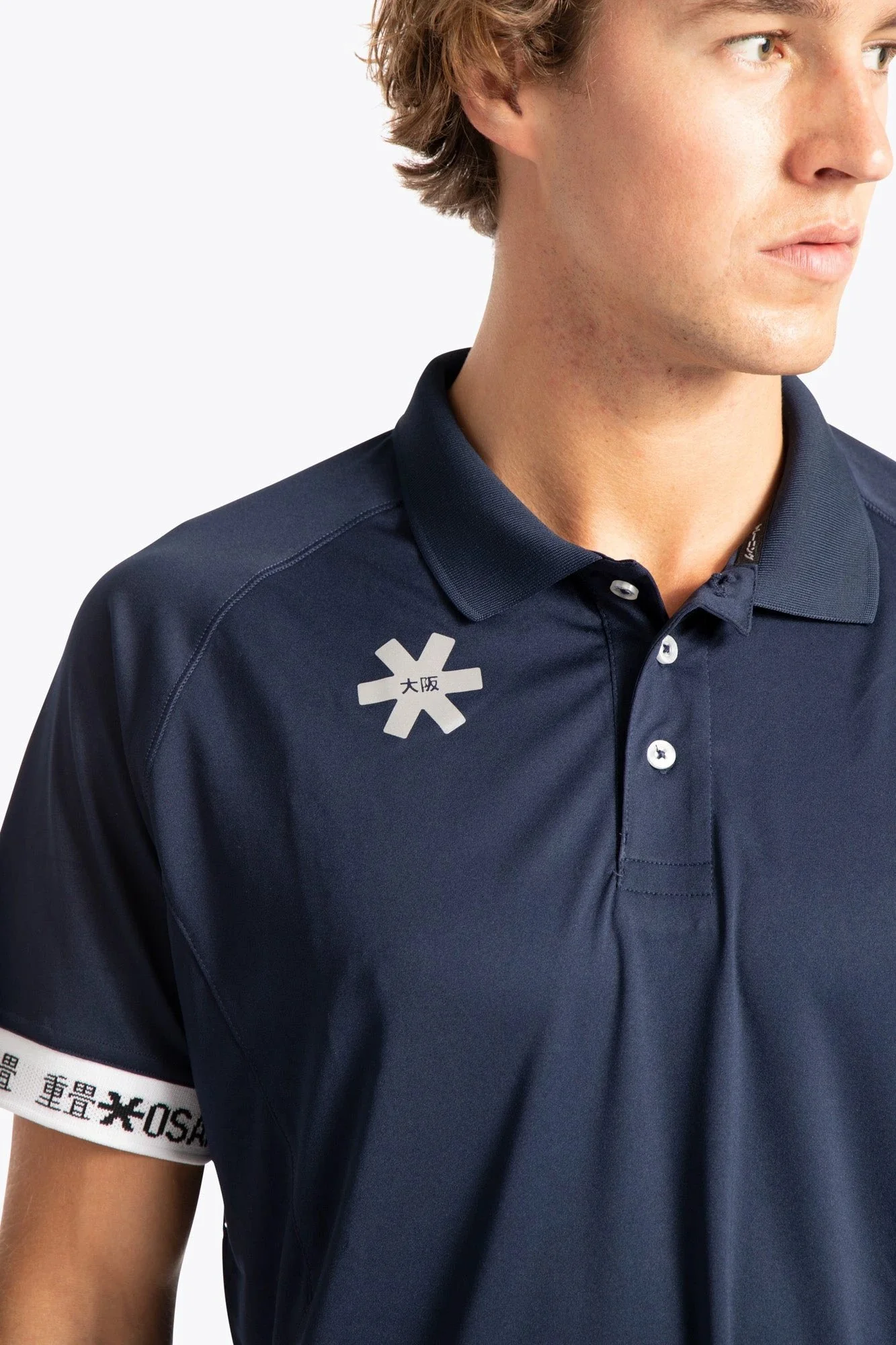 Osaka Men Polo Jersey | Navy - Image 7