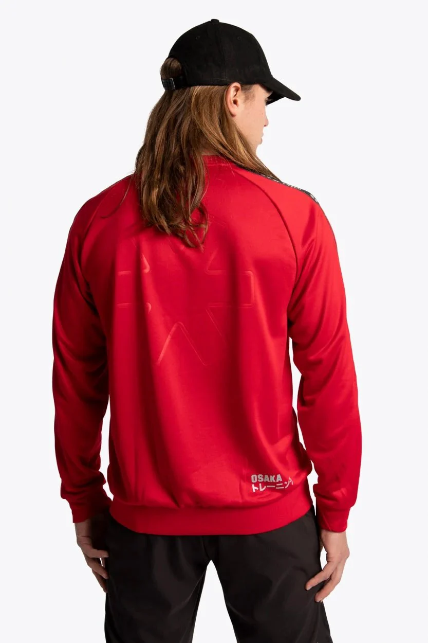 Osaka Men Training Sweater | Red - Image 2
