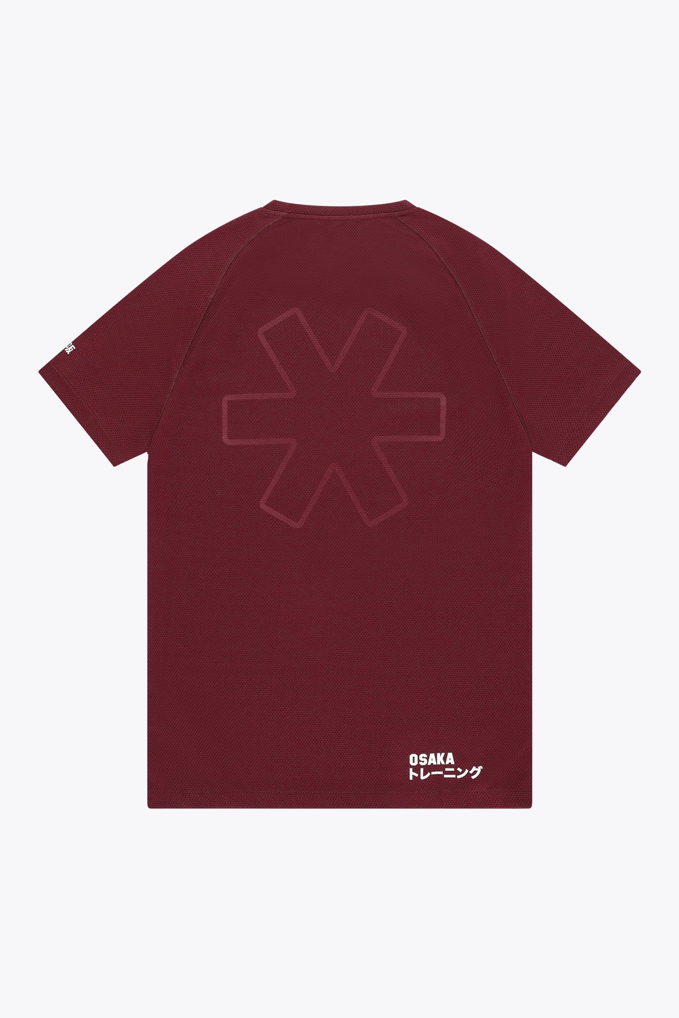Osaka Men Training Tee | Bordeaux - Image 2
