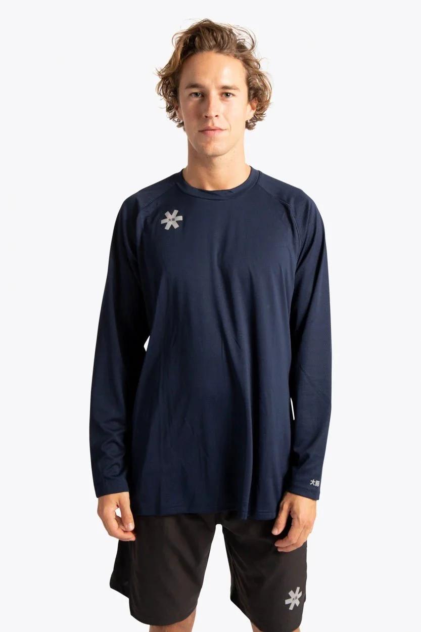 Osaka Men Training Tee Long Sleeve | Navy - Image 2