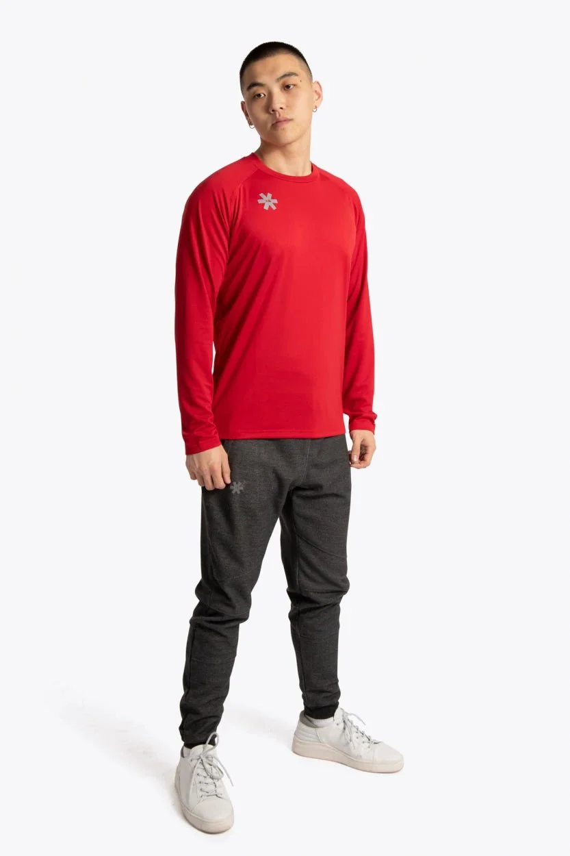 Osaka Men Training Tee Long Sleeve | Red - Image 4