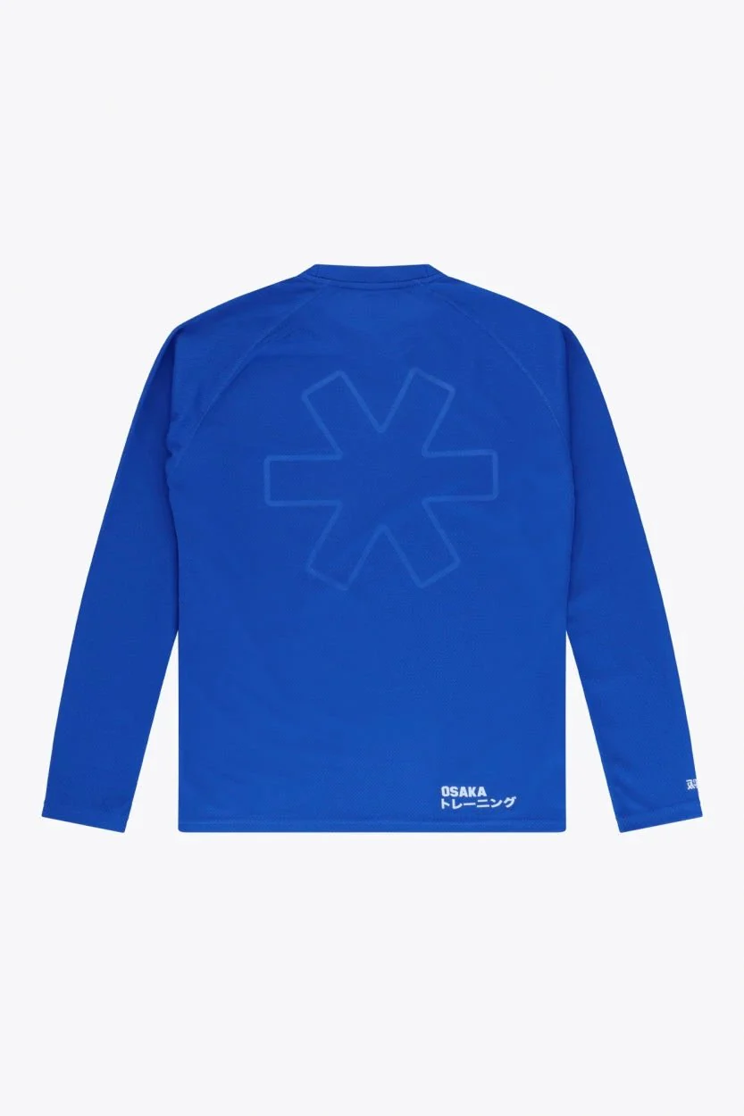 Osaka Men Training Tee Long Sleeve | Royal Blue - Image 3