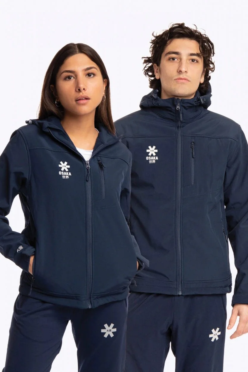 Osaka Unisex Softshell Jacket | Navy - Image 2