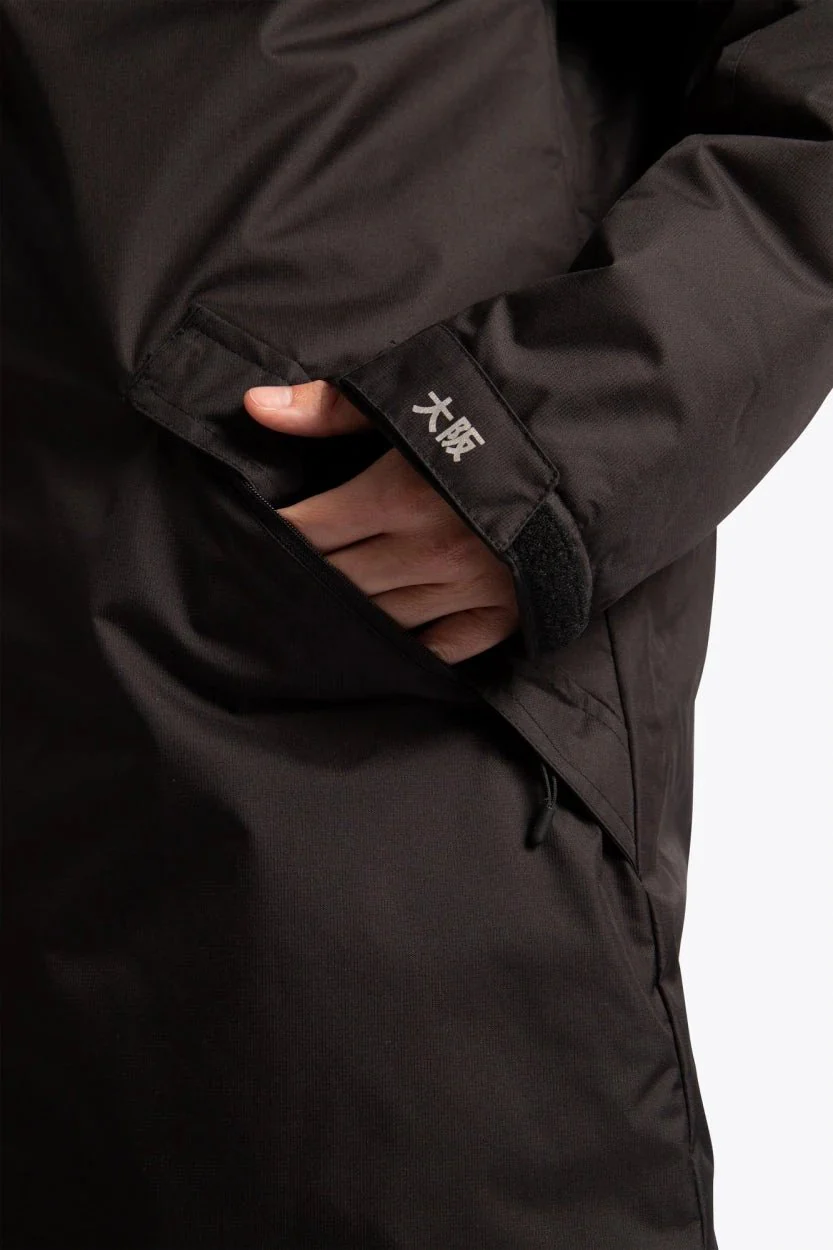 Osaka Unisex Stadium Jacket | Black - Image 13