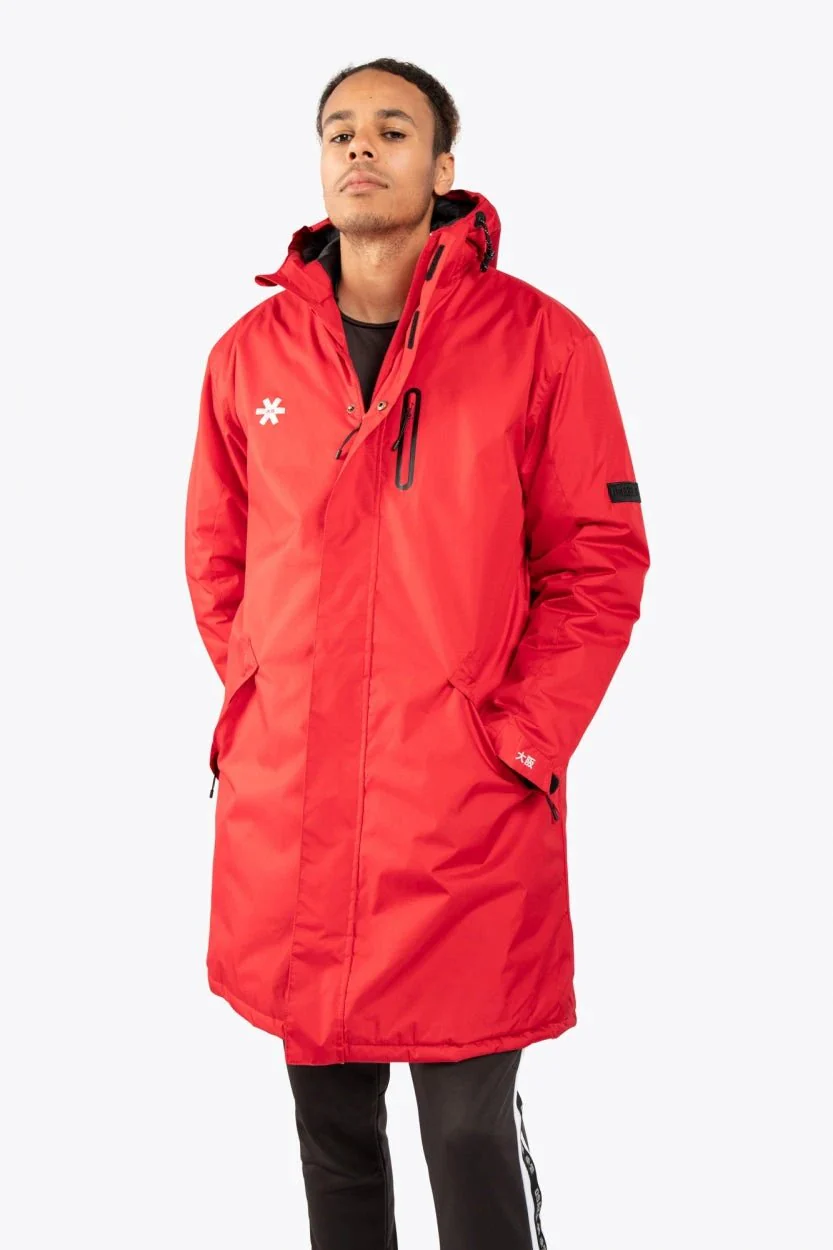 Osaka Unisex Stadium Jacket | Red - Image 2