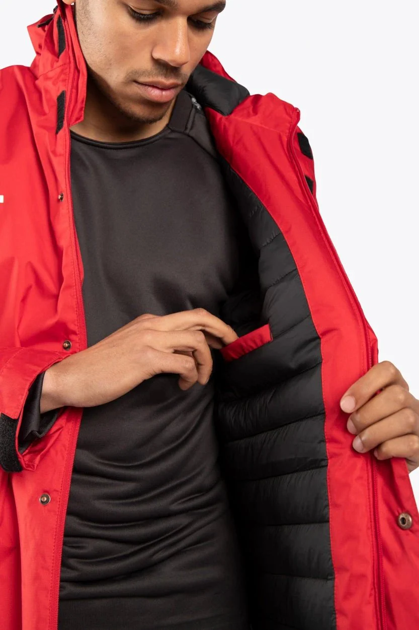 Osaka Unisex Stadium Jacket | Red - Image 9