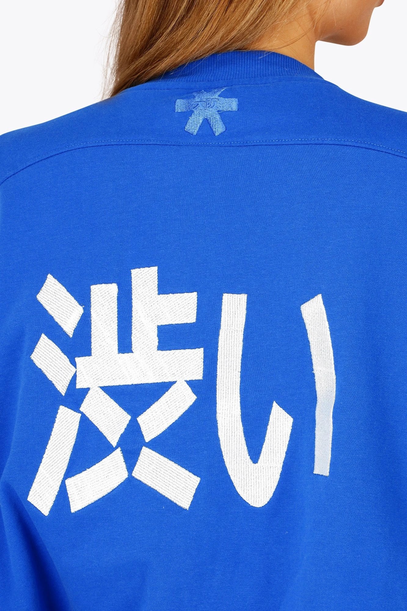 Osaka Women Cropped Sweater | Princess Blue - Image 8