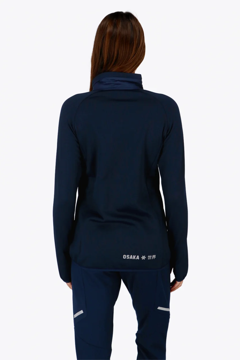 Osaka Women Hybrid Jacket | Navy - Image 5