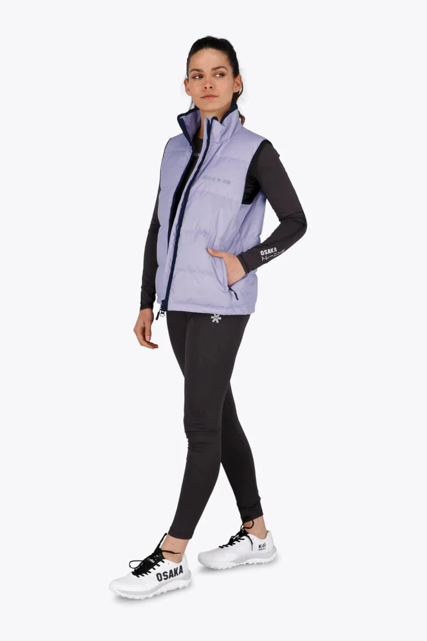 Osaka Women Padded Gilet | Light Purple - Image 4