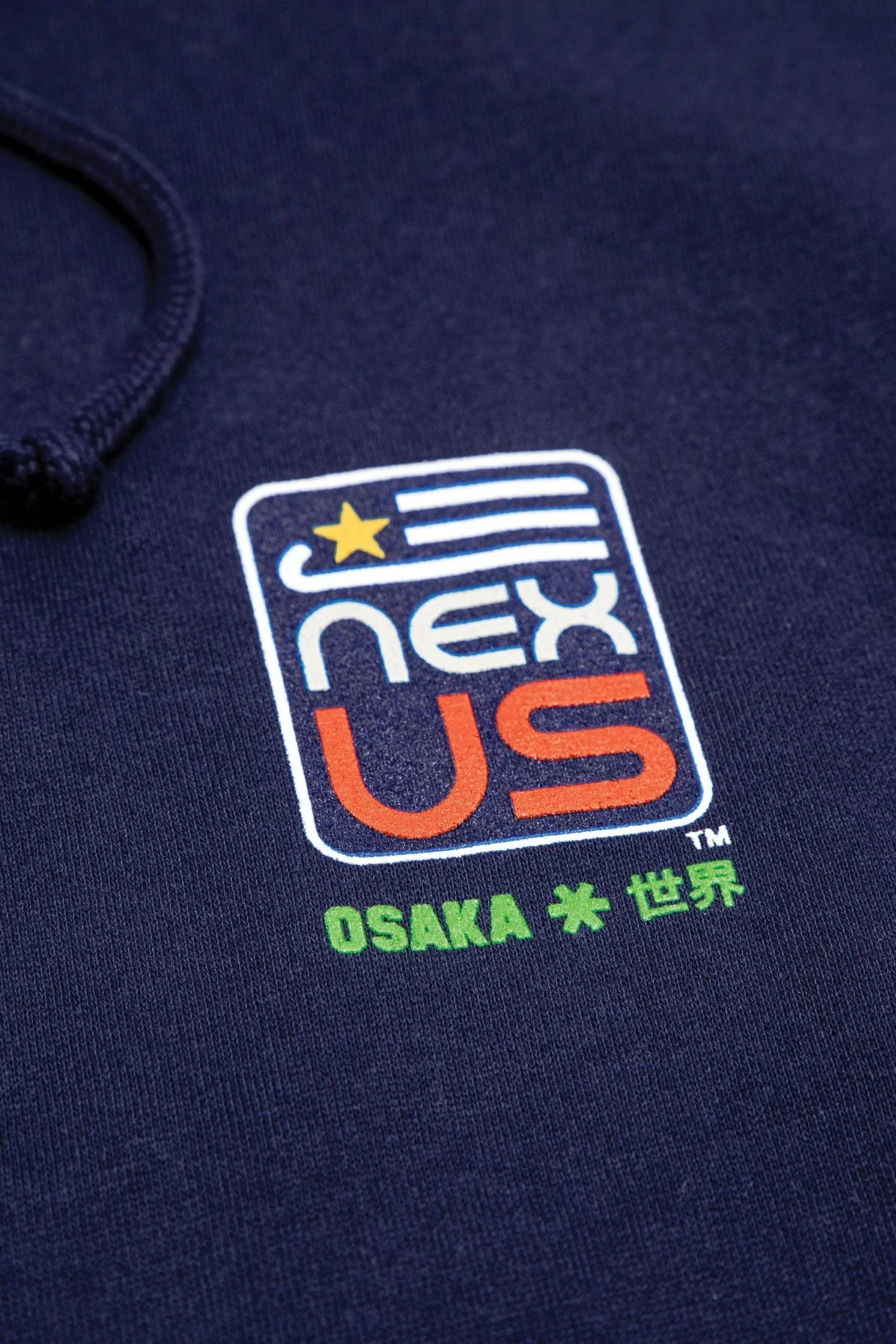 Osaka x Nexus Hoodie | Navy - Image 3