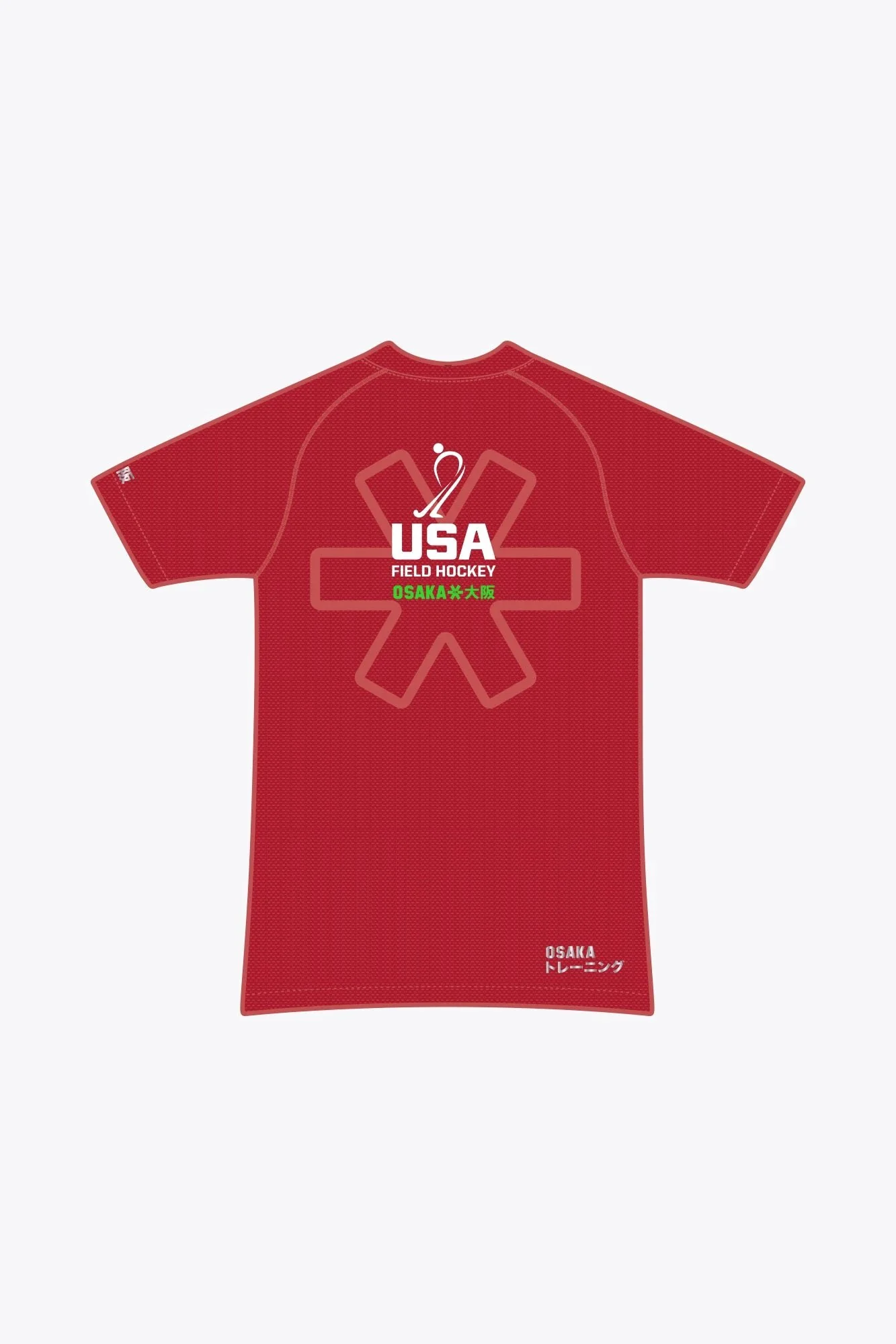 Osaka x Nexus Women Training Tee | Red - Image 2